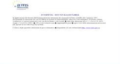 Desktop Screenshot of aams.terrecablate.it